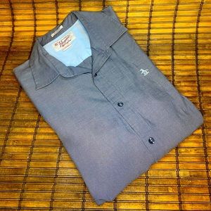 Original Penguin Brand Men’s Long Sleeve Button Down Dress Shirt. Size Medium